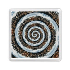 Spiral City Urbanization Cityscape Memory Card Reader (square) by Vaneshart