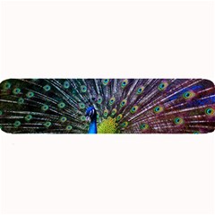 Peacock Colors Bird Colorful Large Bar Mats