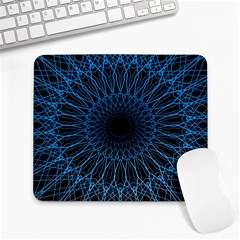 Abstract Rosette Web Network Large Mousepads by Vaneshart