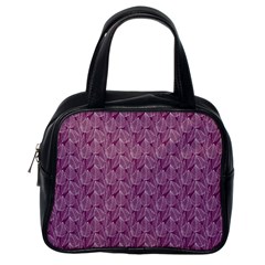 Leaf Pattern Lace Leaf Leaves Classic Handbag (One Side)