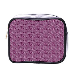 Leaf Pattern Lace Leaf Leaves Mini Toiletries Bag (One Side)