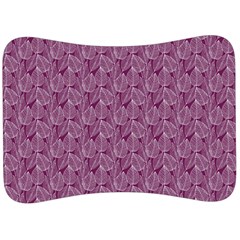 Leaf Pattern Lace Leaf Leaves Velour Seat Head Rest Cushion