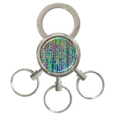 Matrix Technology Data Digital 3-ring Key Chain by Vaneshart