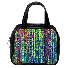 Matrix Technology Data Digital Classic Handbag (one Side) by Vaneshart