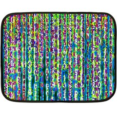 Matrix Technology Data Digital Double Sided Fleece Blanket (mini)  by Vaneshart