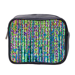 Matrix Technology Data Digital Mini Toiletries Bag (two Sides) by Vaneshart