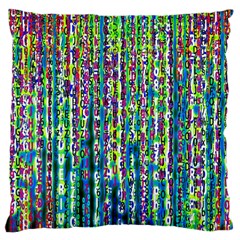 Matrix Technology Data Digital Large Cushion Case (one Side) by Vaneshart