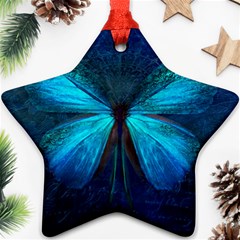 Animal Butterfly Insect Ornament (Star)