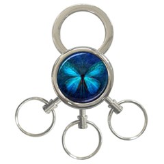 Animal Butterfly Insect 3-Ring Key Chain