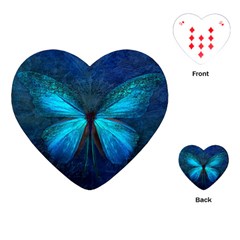 Animal Butterfly Insect Playing Cards Single Design (Heart)