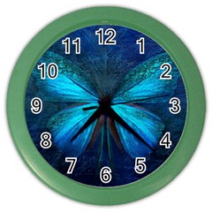 Animal Butterfly Insect Color Wall Clock