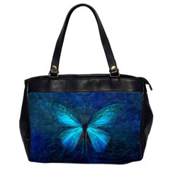 Animal Butterfly Insect Oversize Office Handbag (2 Sides)