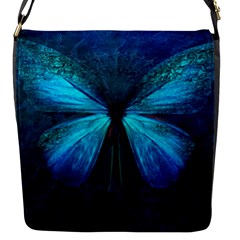 Animal Butterfly Insect Flap Closure Messenger Bag (s) by Vaneshart