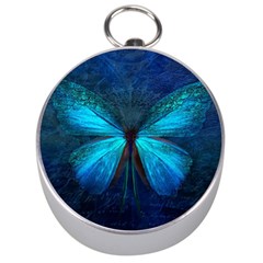 Animal Butterfly Insect Silver Compasses