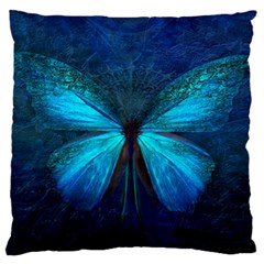 Animal Butterfly Insect Standard Flano Cushion Case (One Side)