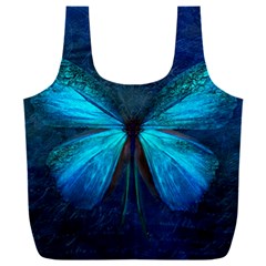 Animal Butterfly Insect Full Print Recycle Bag (xxl)