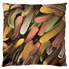 Texture Background Art Structure Large Flano Cushion Case (one Side)