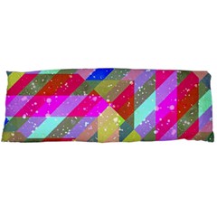 Multicolored Party Geo Design Print Body Pillow Case (dakimakura)