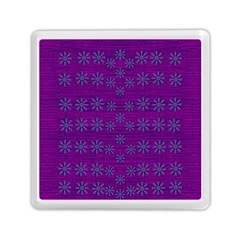 Metal Flower In Fauna Pop Art Memory Card Reader (square) by pepitasart