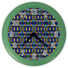 ABSTRACT-S-1 Color Wall Clock