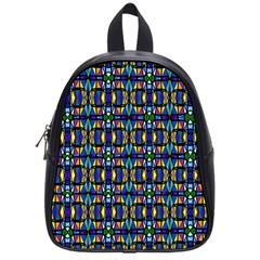 Abstract-s-1 School Bag (small) by ArtworkByPatrick