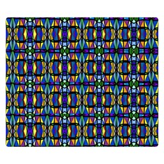 ABSTRACT-S-1 Double Sided Flano Blanket (Small) 