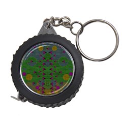 Happy Flower Fish Living In Peace On The Reef Measuring Tape by pepitasart