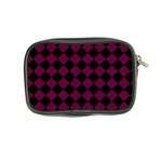 Block Fiesta - Boysenberry Purple & Black Coin Purse Back