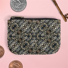 Urban Art Textured Print Pattern Mini Coin Purse