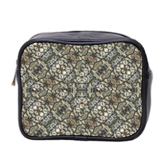 Urban Art Textured Print Pattern Mini Toiletries Bag (two Sides)