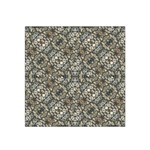 Urban Art Textured Print Pattern Satin Bandana Scarf Front