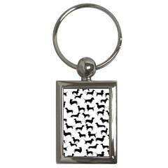 Dachshunds! Key Chain (rectangle) by ZeeBee