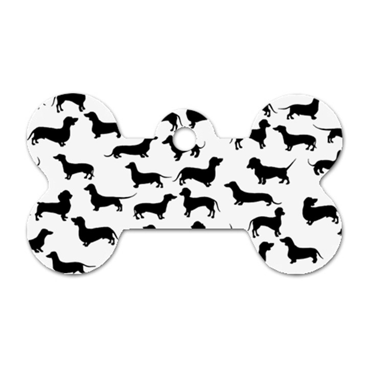 Dachshunds! Dog Tag Bone (Two Sides)