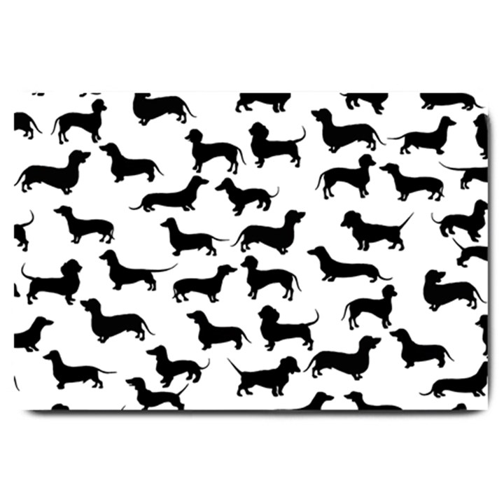 Dachshunds! Large Doormat 