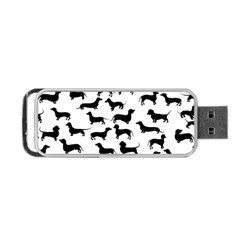 Dachshunds! Portable Usb Flash (one Side) by ZeeBee