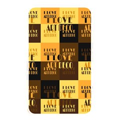 I Love Art Deco Typographic Motif Collage Print Memory Card Reader (rectangular) by dflcprintsclothing