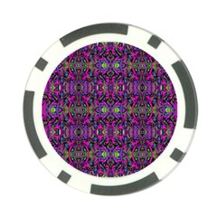 Abstract-s-3 Poker Chip Card Guard by ArtworkByPatrick