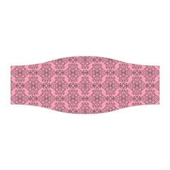 Timeless - Black & Flamingo Pink Stretchable Headband by FashionBoulevard