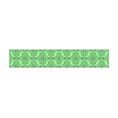 Timeless - Black & Mint Green Flano Scarf (mini)