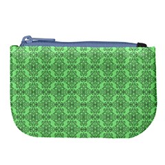 Timeless - Black & Mint Green Large Coin Purse