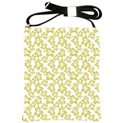 Cute Flowers - Ceylon Yellow Shoulder Sling Bag by FashionBoulevard