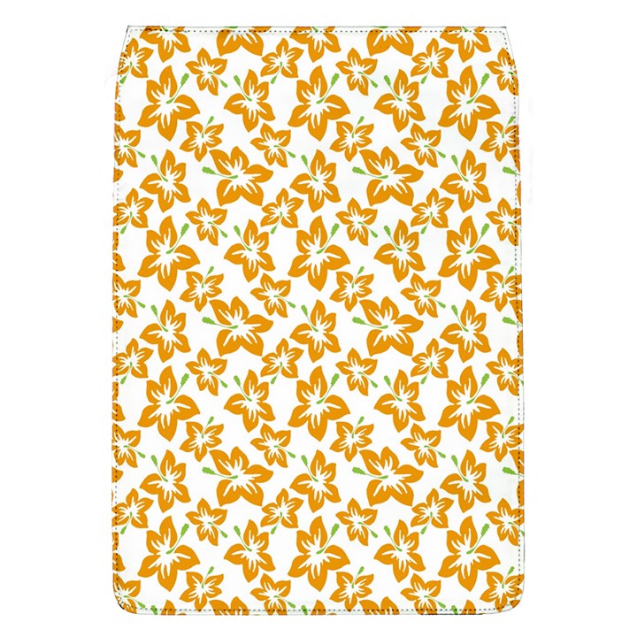 Cute Flowers - Honey Orange White Removable Flap Cover (L)