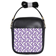 Cute Flowers - Imperial Purple Girls Sling Bag by FashionBoulevard