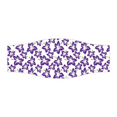 Cute Flowers - Imperial Purple Stretchable Headband by FashionBoulevard