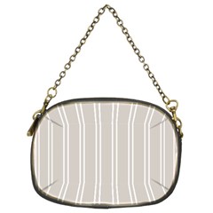 Nice Stripes - Abalone Grey Chain Purse (Two Sides)