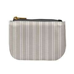 Nice Stripes - Abalone Grey Mini Coin Purse