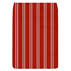 Nice Stripes - Apple Red Removable Flap Cover (s) by FashionBoulevard