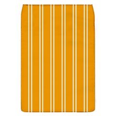 Nice Stripes - Honey Orange Removable Flap Cover (l) by FashionBoulevard