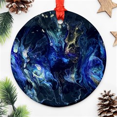 Somewhere In Space Ornament (round) by CKArtCreations