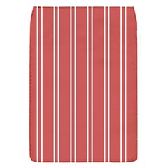 Nice Stripes - Indian Red Removable Flap Cover (s) by FashionBoulevard